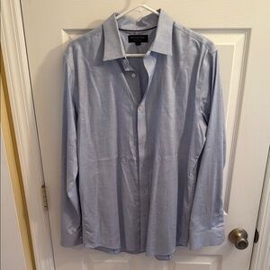 Banana Republic Blue Dress Shirt Classic Style